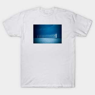 Offshore Windmills / Swiss Artwork Photography T-Shirt